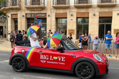 El centro es hoy una fiesta.