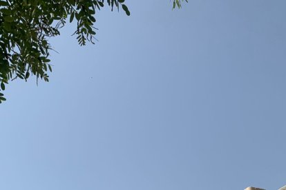 Otra imagen del escenario desde fuera.