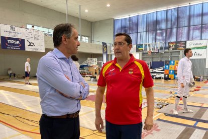 Segura con el seleccionador español.