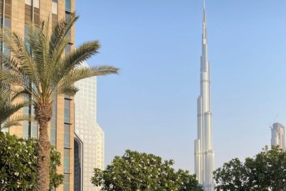 José Carlos Lazo en los Emiratos Árabes.