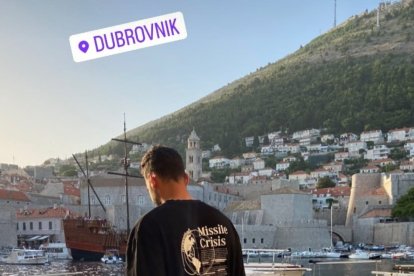 Iván Martos en Croacia.