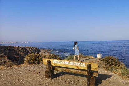 Un rincón especial en la Cala de las dos Hermanas.