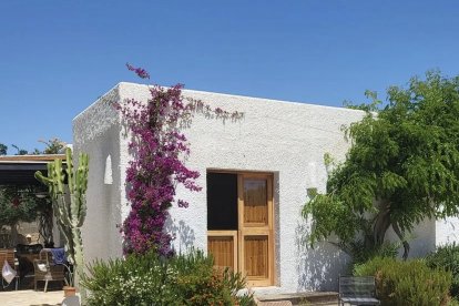 Isabel Jiménez posa en Almería