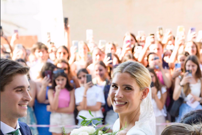 La llegada de la novia. 