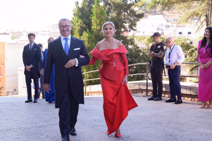 Los padres de la novia. 