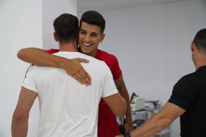 El almeriense Javi Robles también está disfrutando como nunca.