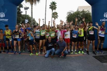 Participantes en la carrera.