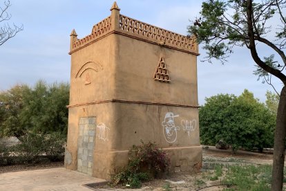 Puesto de la Junta de Andalucía en total abandono.