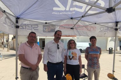 Imagen del primer día de programa en el Paseo Marítimo de Carboneras.