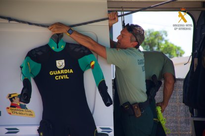 Guardia Civil con los preparativos para la seguridad Dreambeach 2022