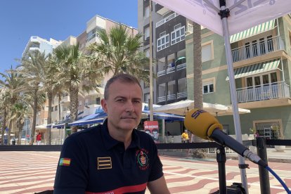 Antonio Román López, sargento del Cuerpo de Bomberos de Almería.