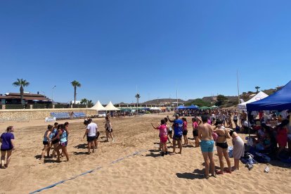 Terreros disfruta con el rugby.