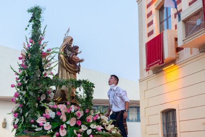 La devoción a la Virgen del Carmen de Garrucha se palpaba en el ambiente
