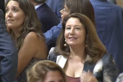 Llegada de la consejera de Agricultura, la almeriense Carmen Crespo.
