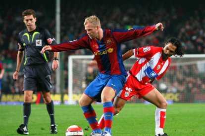 Ortiz fue titular frente al FC Barcelona.