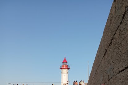 Las parejas aprovecharon el camino para sus selfies