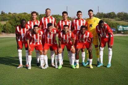 El once del Almería.