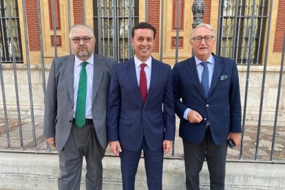 Manuel Alías, Javier A. García y Jesús Caicedo.