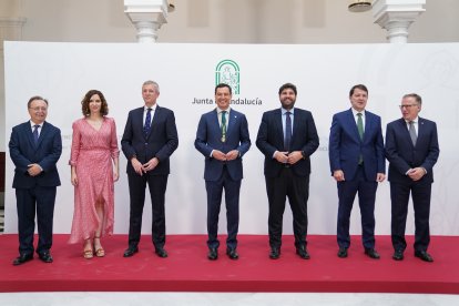 Presidentes de autonomías gobernadas por el PP.