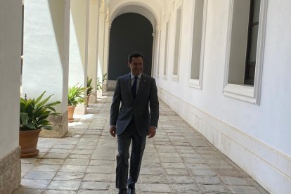 El presidente andaluz, Juanma Moreno.