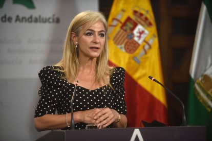 Patricia del Pozo, consjera de Desarrollo Educativo.