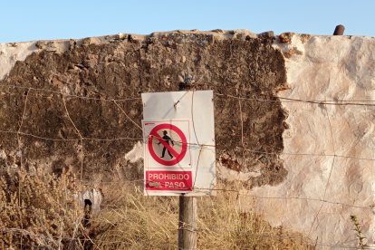 Señalizaciones alrededor del Cortijo del Fraile
