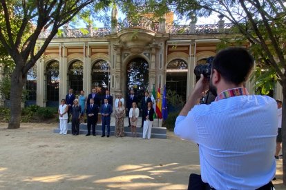 Foto de familia del nuevo equipo de Gobierno.