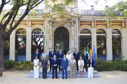 Moreno, junto a su nuevo equipo.