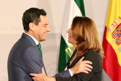 Moreno felicita a la abderitana.