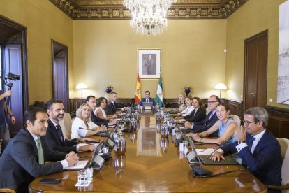 Primer consejo de Gobierno de la nueva legislatura.