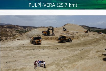 Obras en el Levante almeriense.