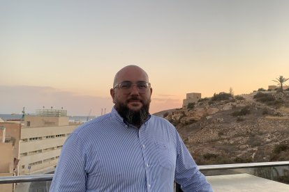 Ramón Rodríguez, dueño de ElTerrao disfrutando del evento.