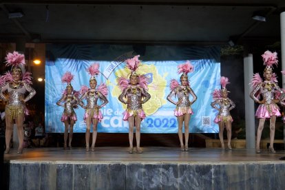 Un momento de la noche.