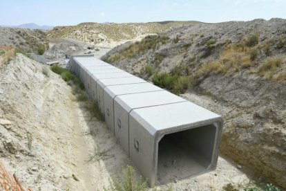 Obras en el tramo Pulpí-Vera.