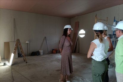 María del Mar Vázquez supervisa el futuro despacho del alcalde o alcaldesa