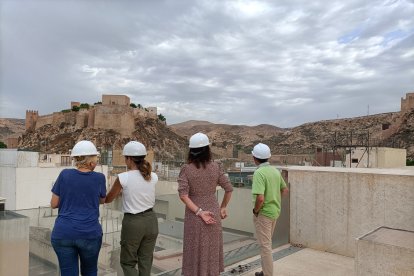 Vistas de la Alcazaba desde uno de los balcones