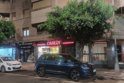 Fotos tomadas sobre las 22:00 horas.