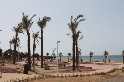Así ha quedado el paseo marítimo