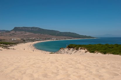 Playa de Bolonia, en Cádiz.