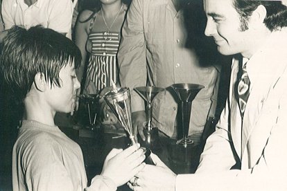 José Miguel Fernández fue otra estrella del trofeo.