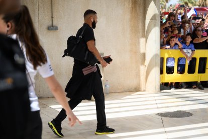 Karim Benzema, el goleador del conjunto madridista.