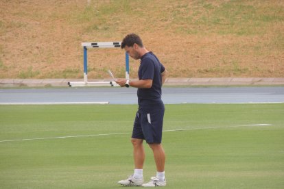 Rubi este lunes en el campo Anexo.