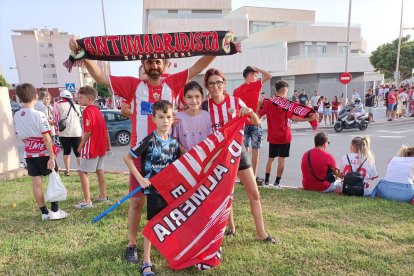 Una familia de Huércal de Almería.