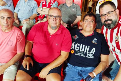 Juan Antonio, Paco, Jesús y Gonzalo.