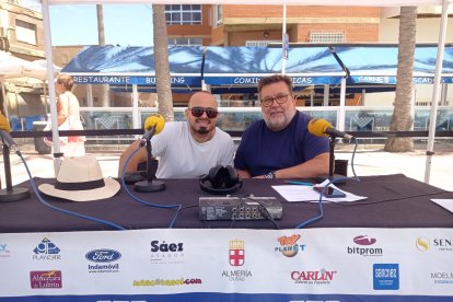 Alfredo Casas con Cristo Heredia en los micrófonos de la SER