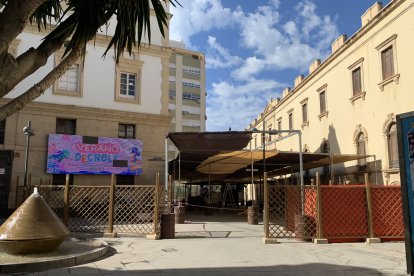 Ambigú de la Plaza Pablo Cazard.