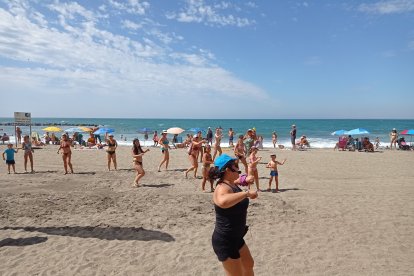 La clase de zumba del martes 16 con Ego Sport Center.