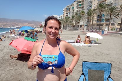 Amanda con un bono de descuento en Mascotasol.