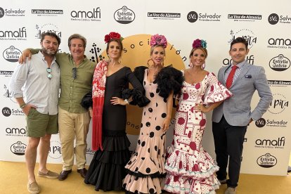 Alberto Heras, Antonio Martínez-Amo, Begoña Martínez-Amo, Rocío Tortosa, Eugenia García y José Luis Martínez-Amo.