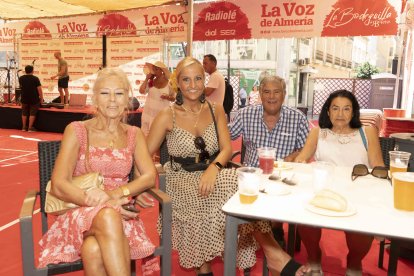 Leo Giménez, Eva Laguna, Antonio Laguna y Pili Laguna